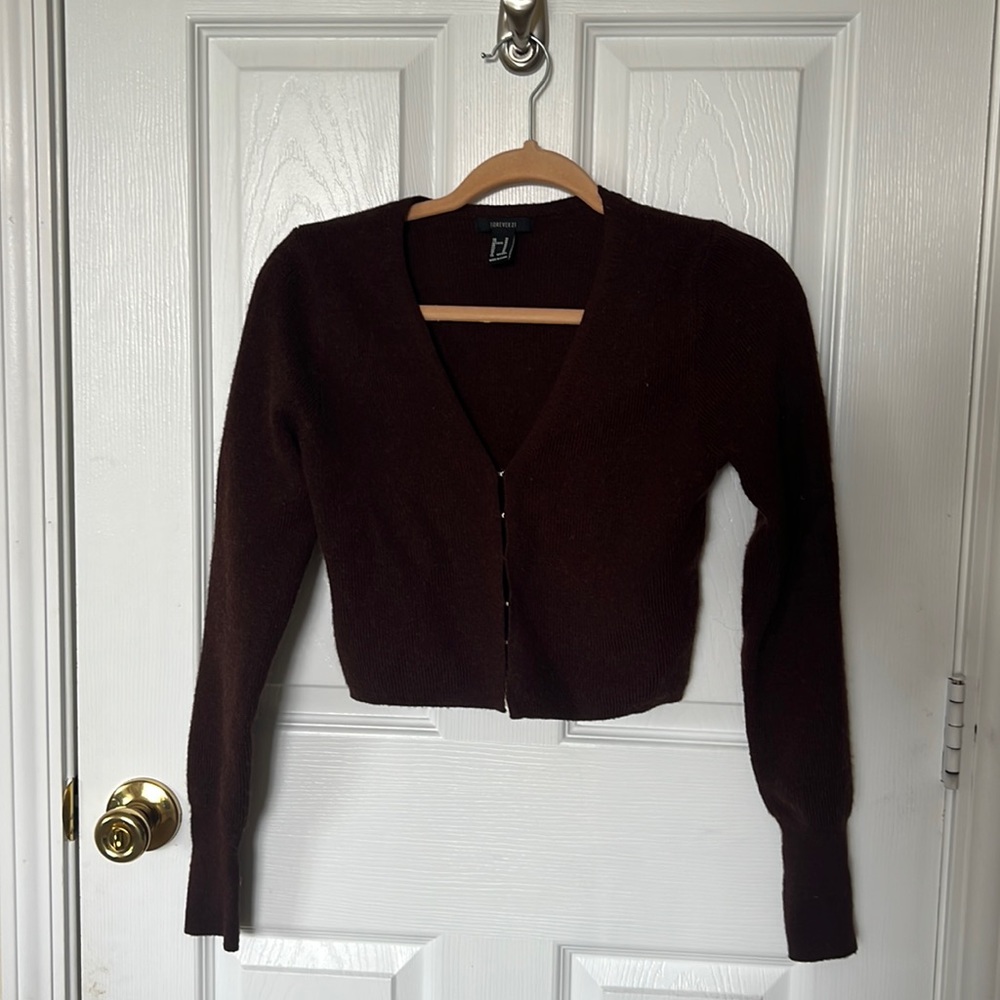 🌸 Forever 21 Brown Crop Top 🌸